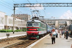 Перрон станции Барабинск